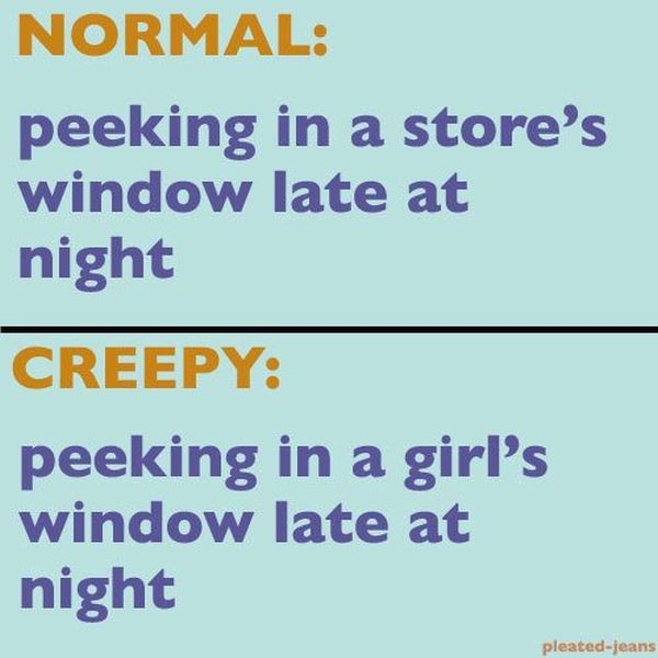 Normal vs. Creepy